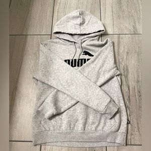 Light gray Puma Youth hoodie size medium